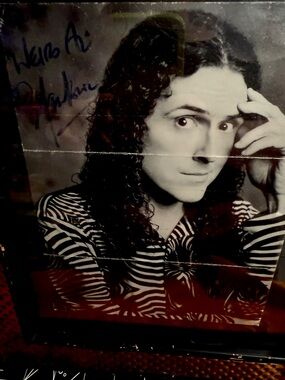 Vintage Framed Autograph Weird Al Yankovic